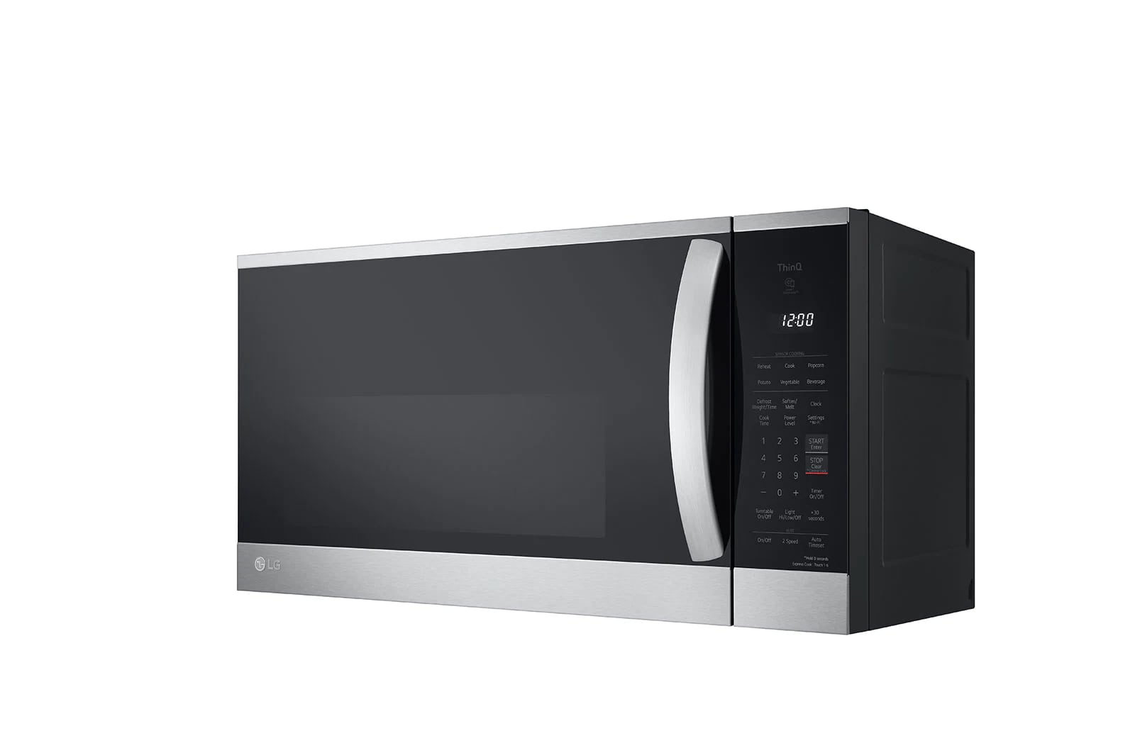 LG - 1.8 cu. Ft Over the range Microwave in Stainless - MVEM1825F