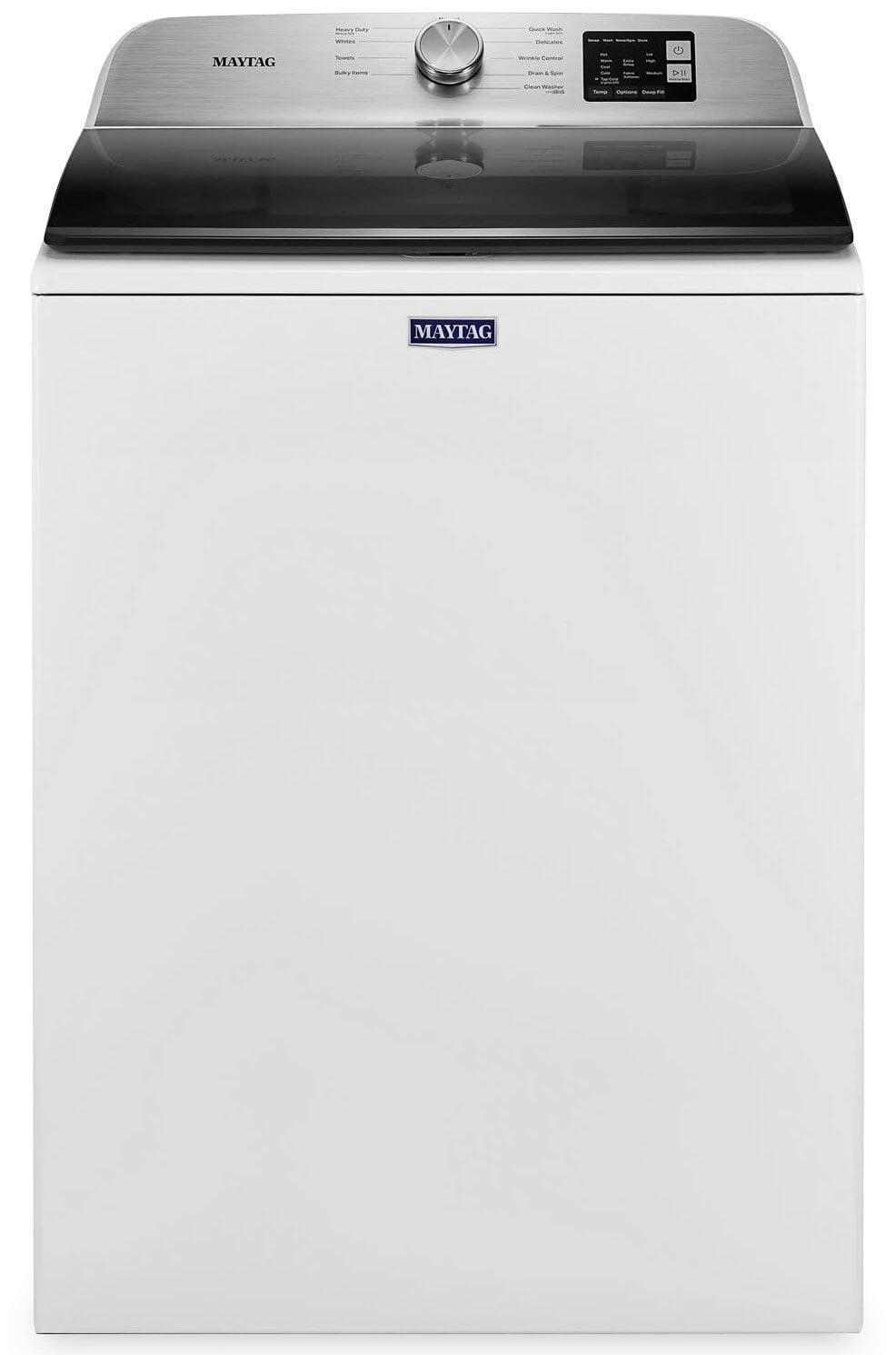 Maytag - 5.5 cu. Ft Top Load Washer in White - MVW6200KW