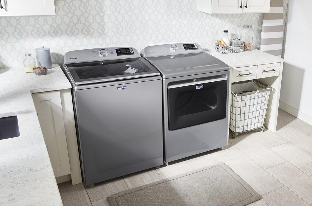 Maytag - 5.4 cu. Ft Top Load Washer in Grey - MVW6230HC