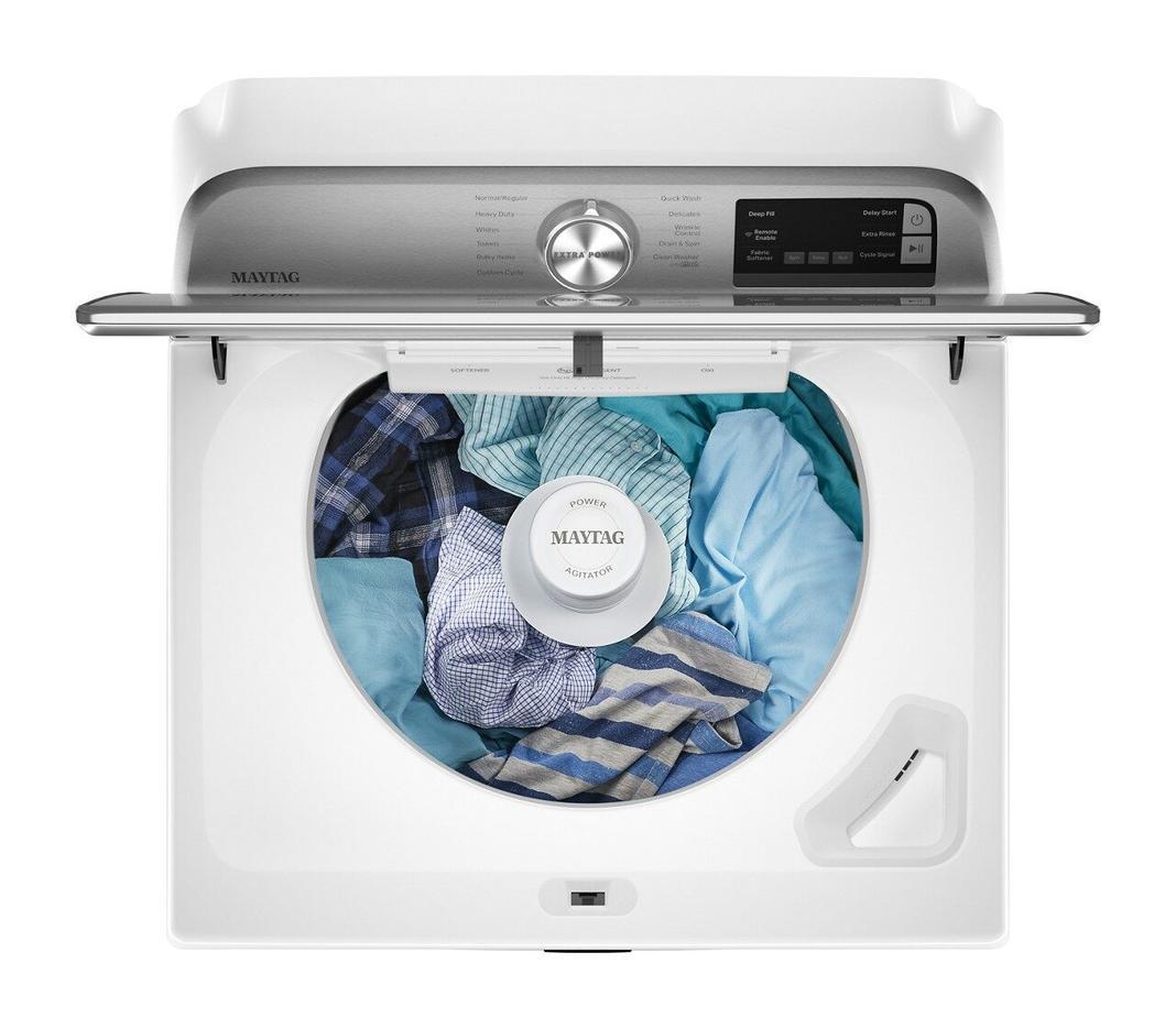 Maytag - 5.4 cu. Ft Top Load Washer in White - MVW6230HW