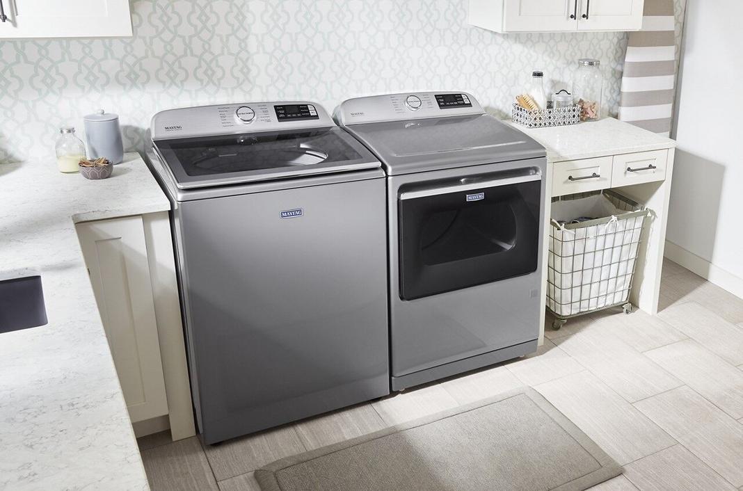 Maytag - 6 cu. Ft Top Load Washer in Grey - MVW7230HC