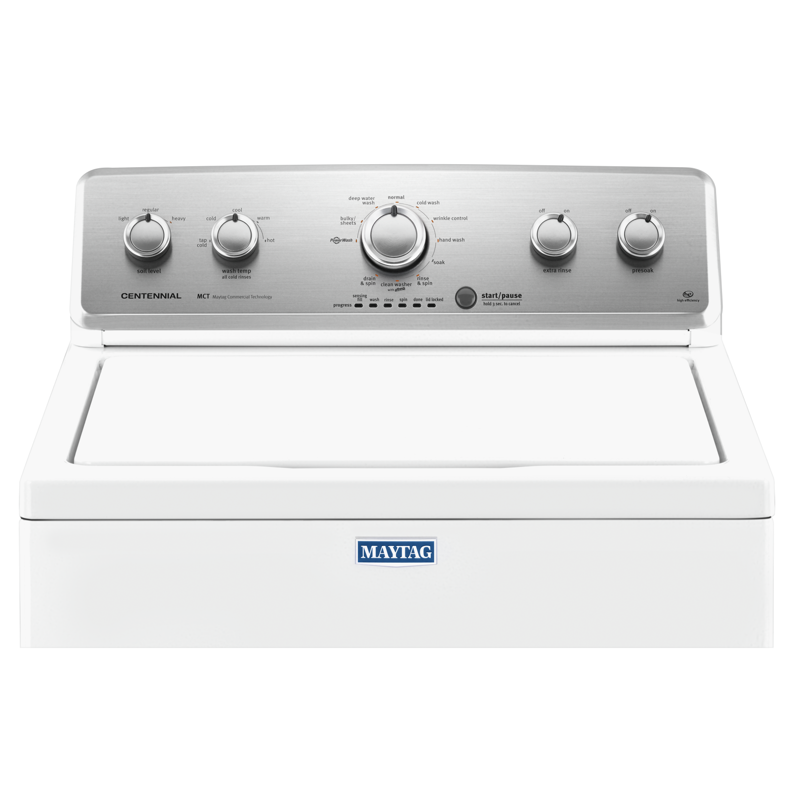 Maytag - 3.6 cu. Ft Top Load Washer in White - MVWC415EW