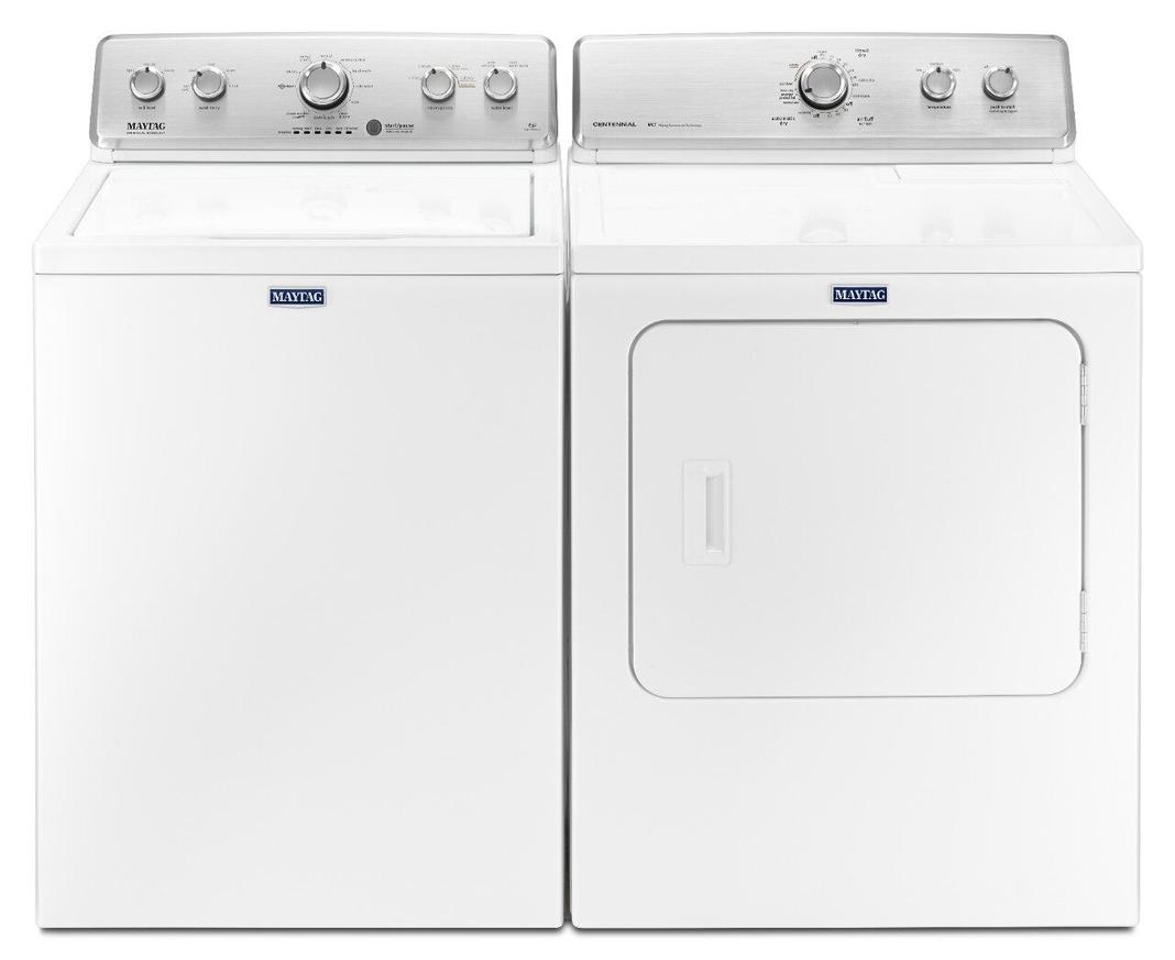 Maytag - 4.9 cu. Ft Top Load Washer in White - MVWC565FW