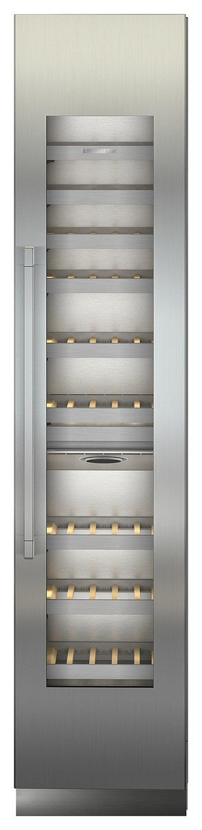 Liebherr - 17.75 Inch 8.2 cu. ft Built In / Integrated Wine Fridge Refrigerator in Stainless - MW1800