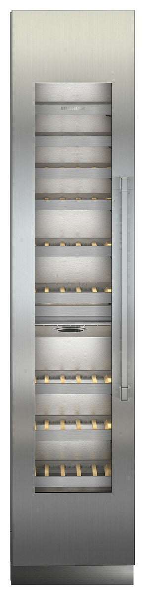 Liebherr - 17.75 Inch 8.2 cu. ft Built In / Integrated Wine Fridge Refrigerator in Stainless - MW1801