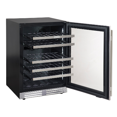 Marathon 24" Stainless Steel Dual Zone Wine Cooler - MWC56-DSS