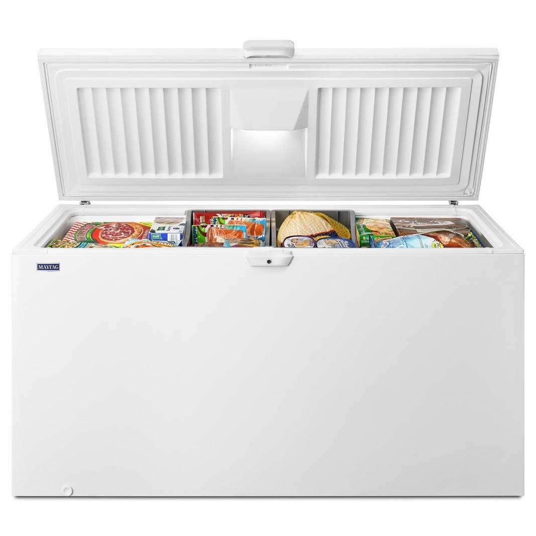 Maytag - 22 cu. Ft Chest Freezer in White - MZC3122FW