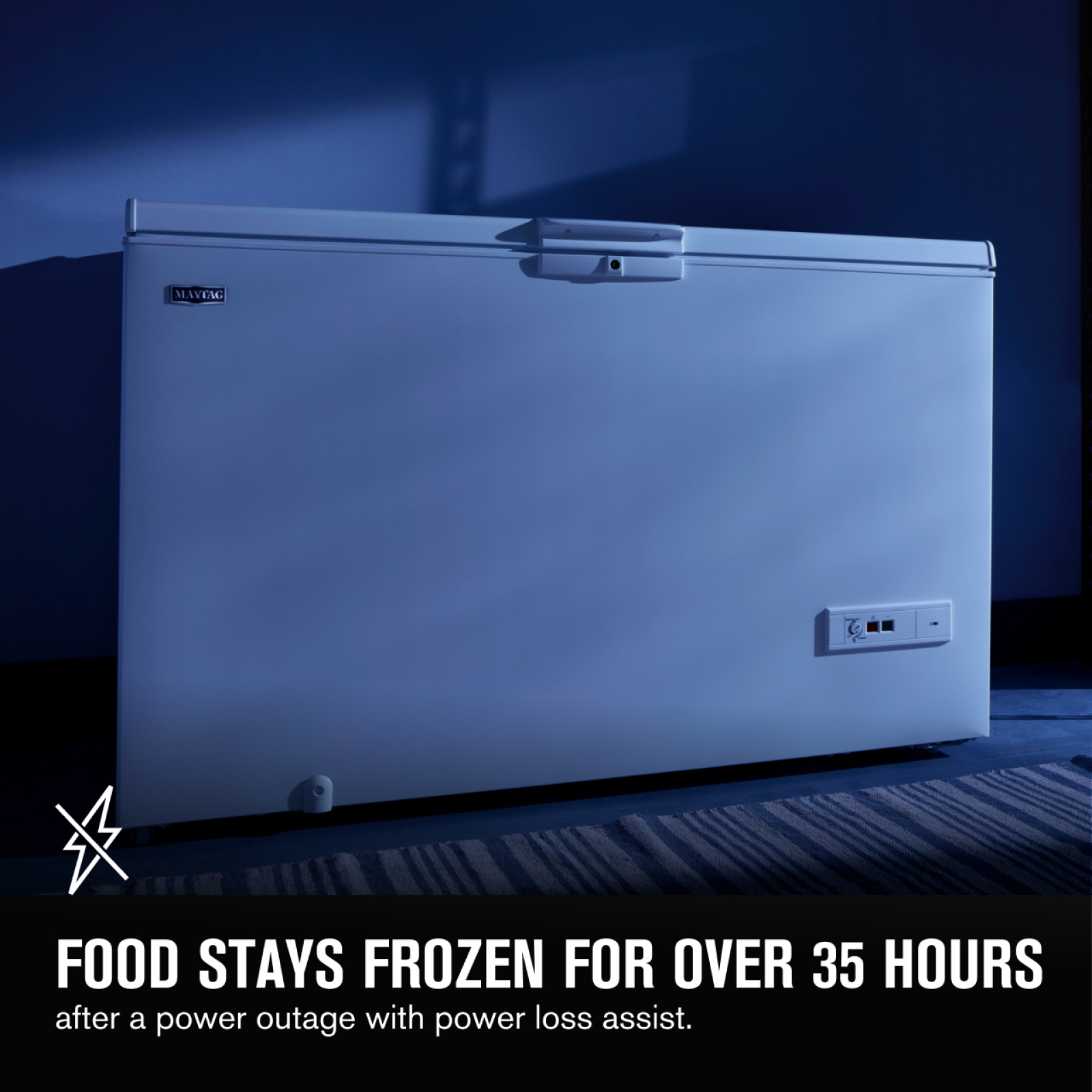 Maytag - 16 cu. Ft Chest Freezer in White - MZC5216LW