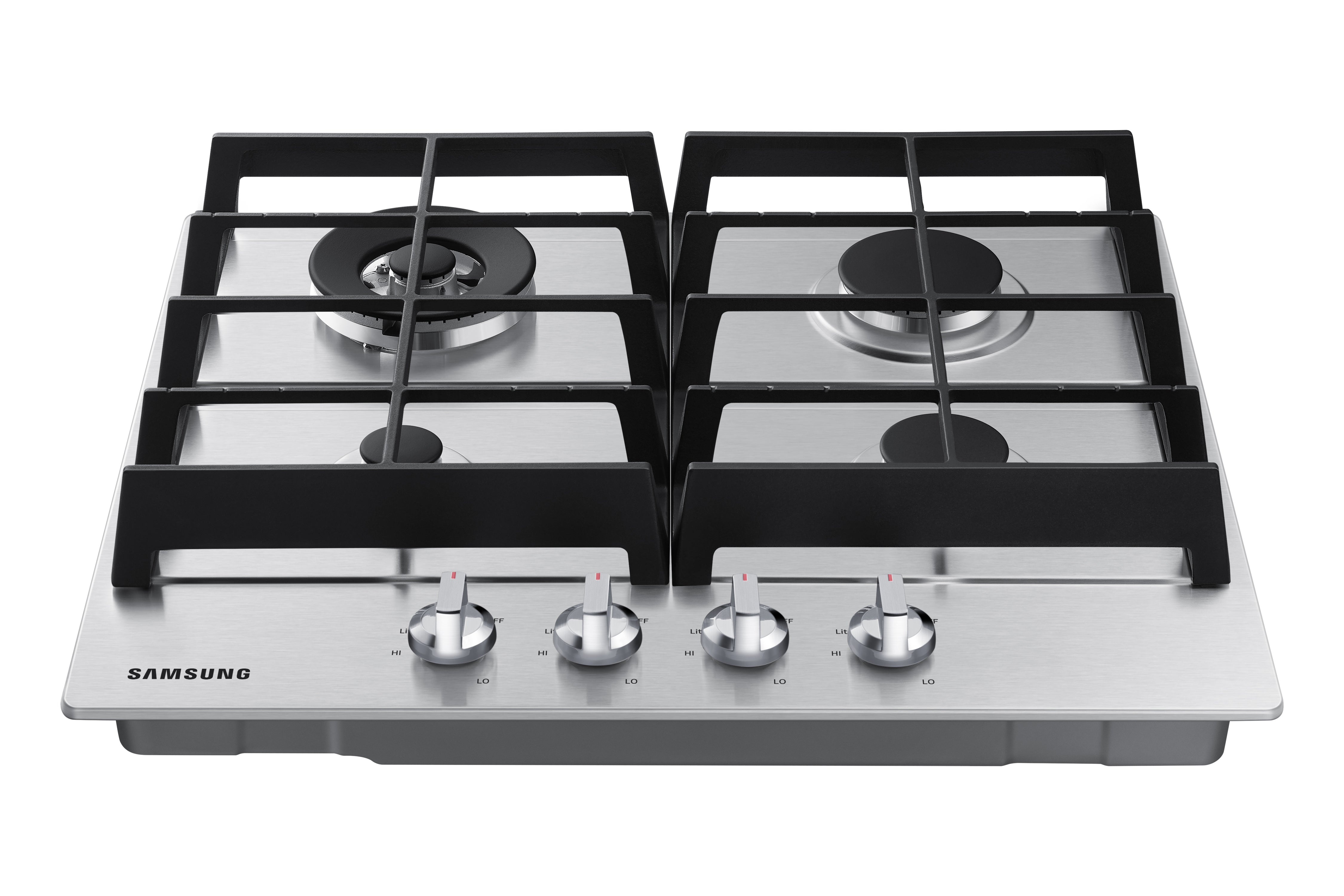 Samsung - 23.625 inch wide Gas Cooktop in Stainless - NA24T4230FS