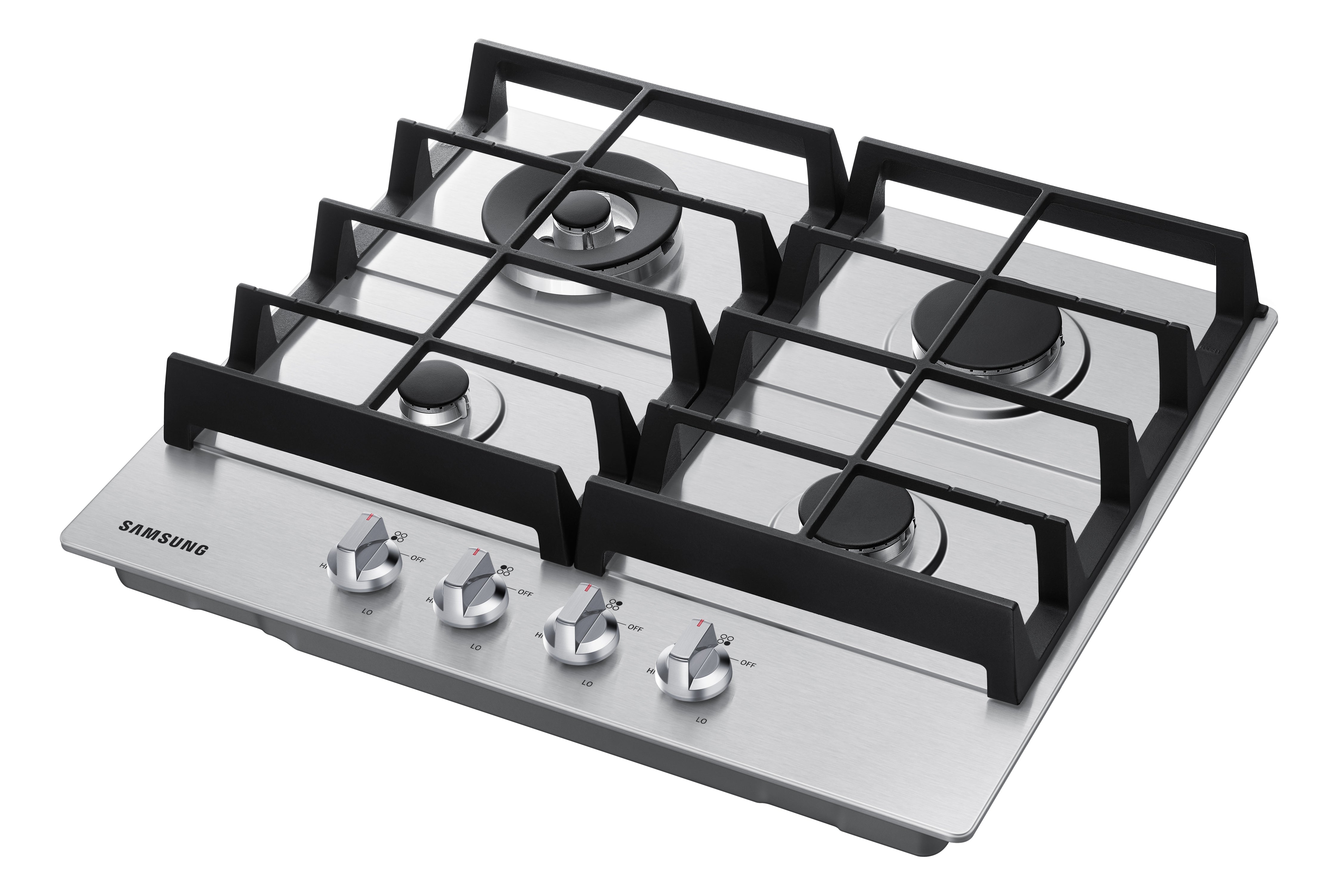 Samsung - 23.625 inch wide Gas Cooktop in Stainless - NA24T4230FS