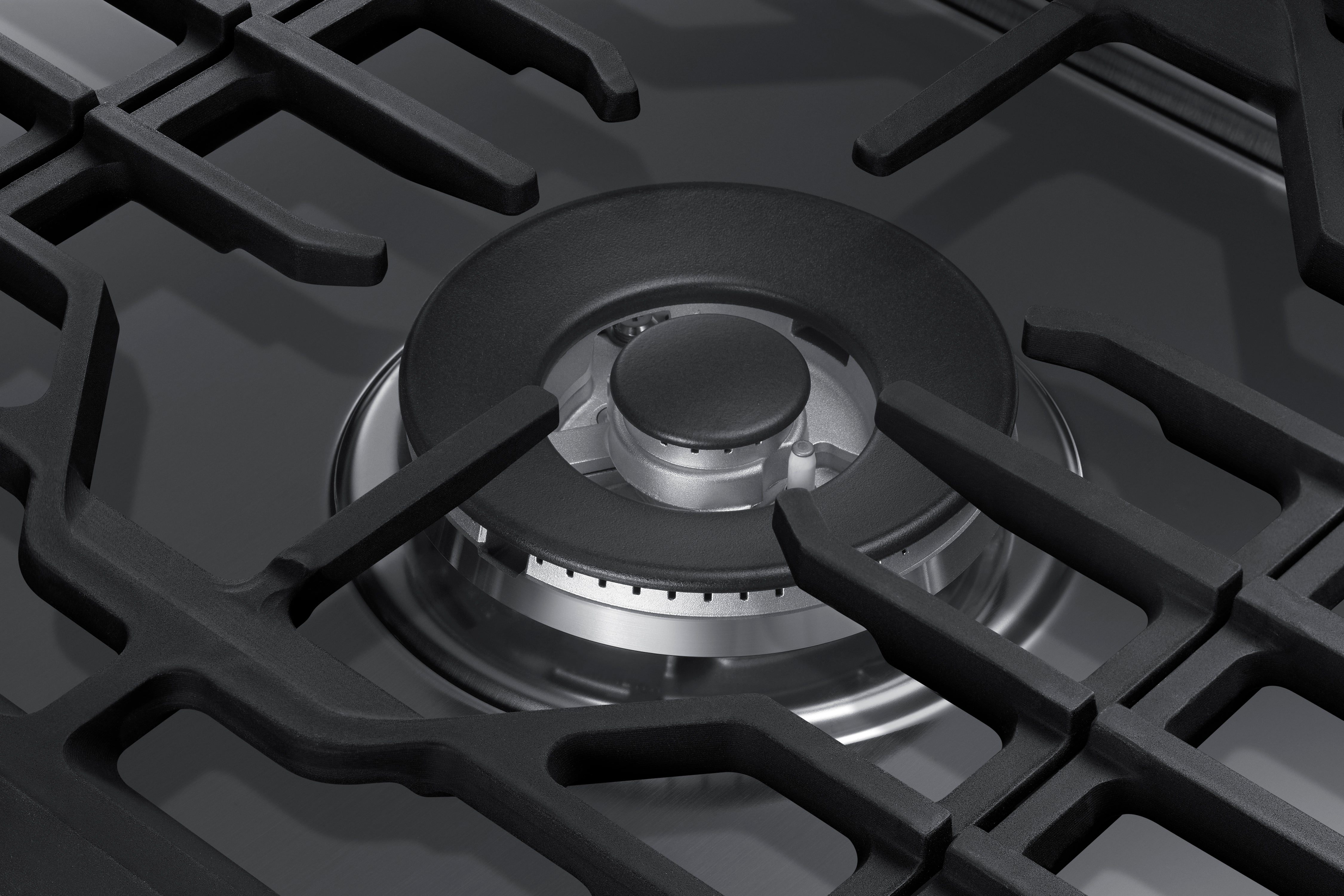 Samsung - 30 inch wide Gas Cooktop in Stainless - NA30N6555TS