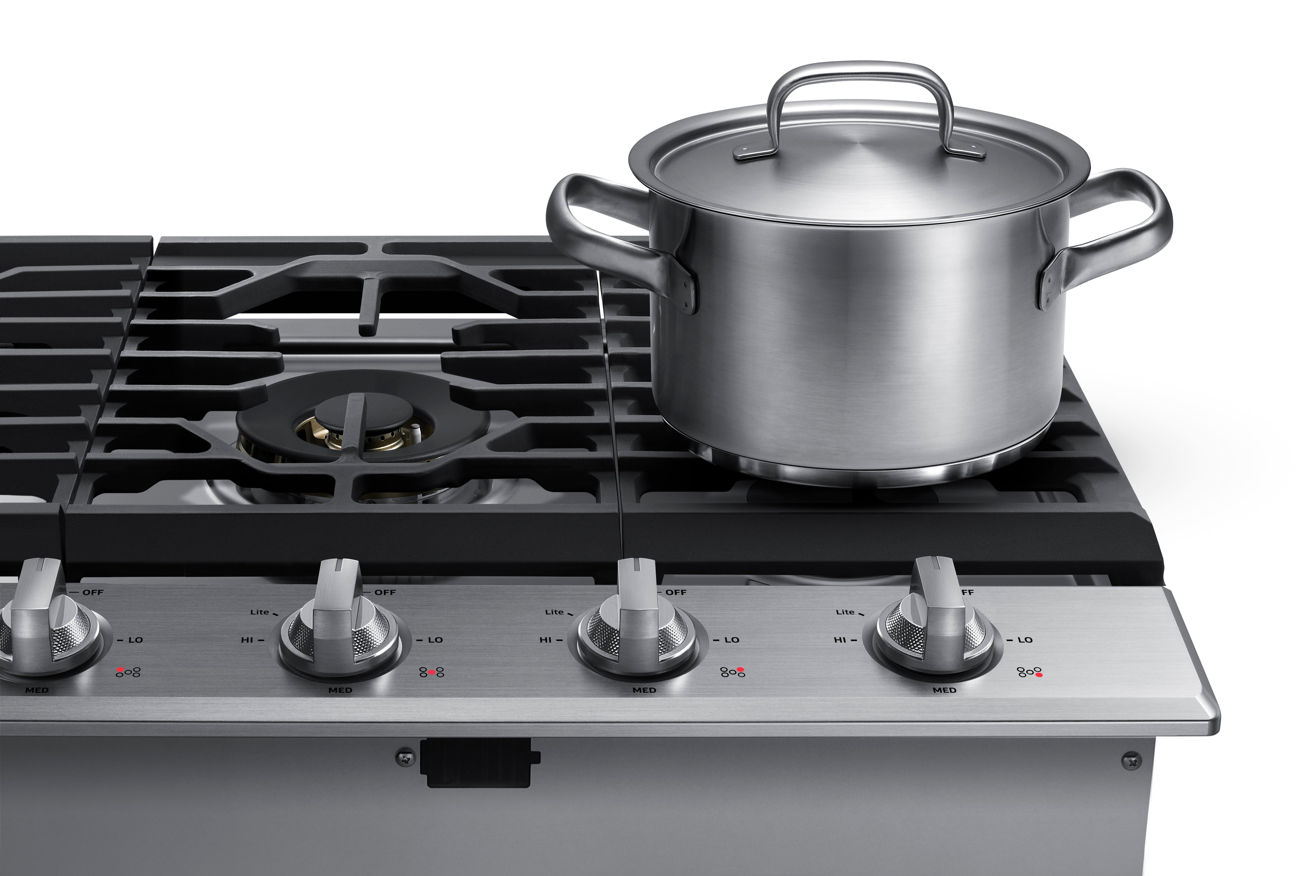 Samsung - 30 inch wide Gas Cooktop in Stainless - NA30N7755TS