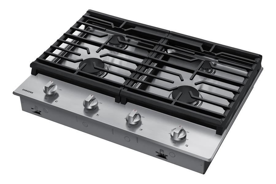 Samsung - 30 inch wide Gas Cooktop in Black - NA30R5310FS
