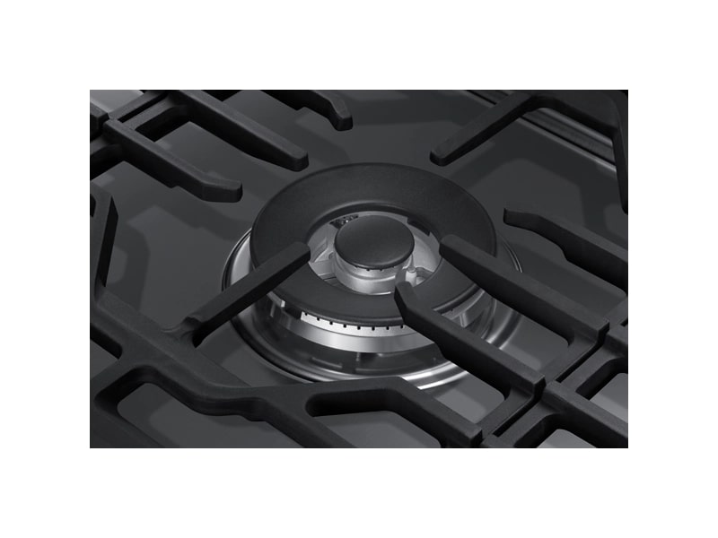 Samsung - 36 inch wide Gas Cooktop in Stainless - NA36N6555TS