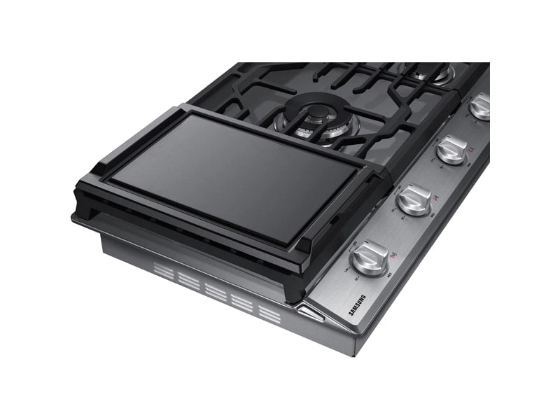 Samsung - 36 inch wide Gas Cooktop in Stainless - NA36N6555TS