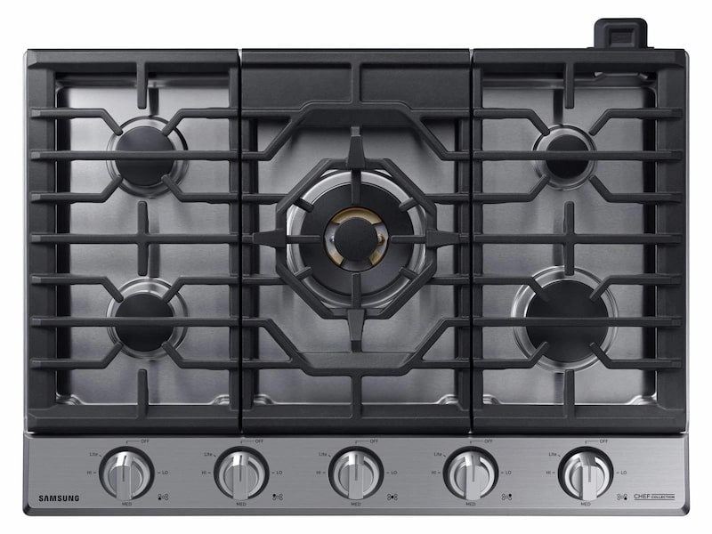 Samsung - 22.3 inch wide Gas Cooktop in Stainless - NA36N9755TS