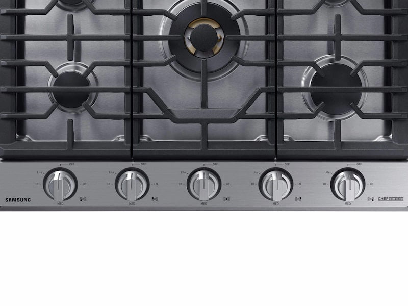 Samsung - 22.3 inch wide Gas Cooktop in Stainless - NA36N9755TS