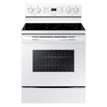 Samsung - 5.9 cu. ft Electric Range in White - NE59M4320SW