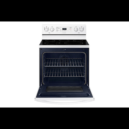 Samsung - 5.9 cu. ft Electric Range in White - NE59M4320SW