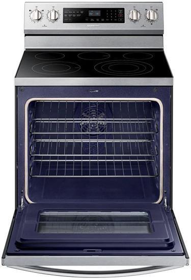 Samsung - 5.9 cu. ft Electric Range in Stainless - NE59R6631SS
