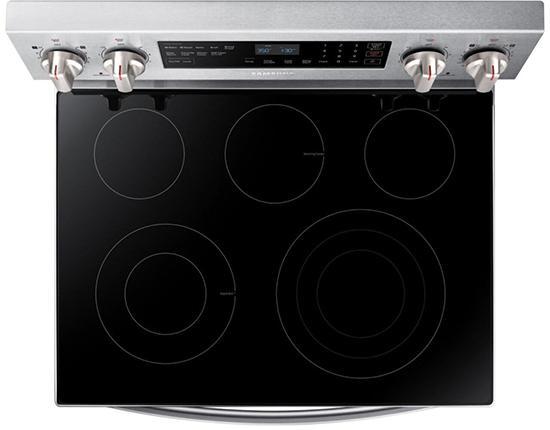 Samsung - 5.9 cu. ft Electric Range in Stainless - NE59R6631SS