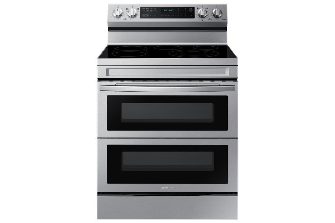 Samsung - 6.3 cu. ft Electric Range in Stainless - NE63A6751SS