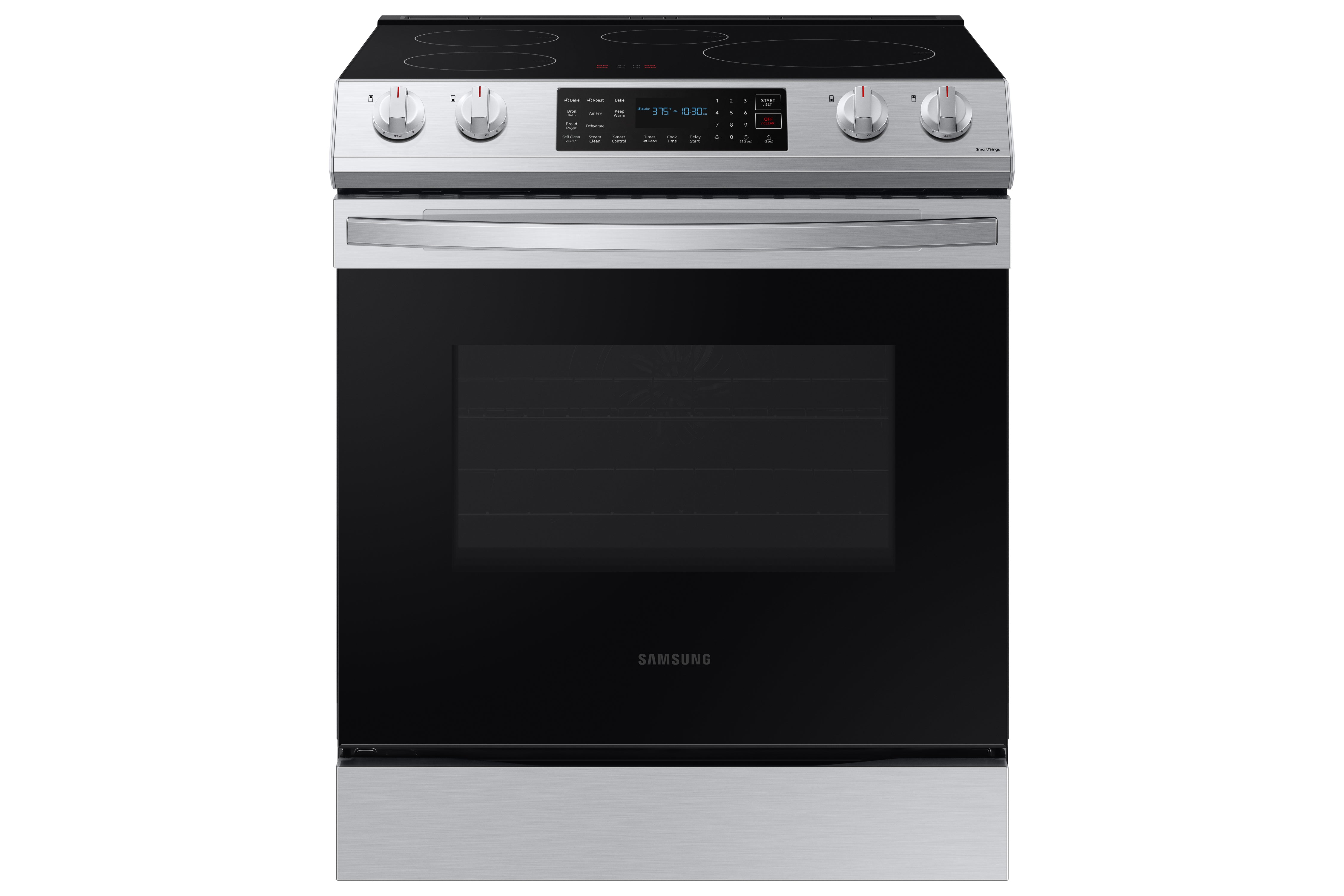Samsung - 6.3 cu. ft Induction Range in Stainless - NE63B8411SS