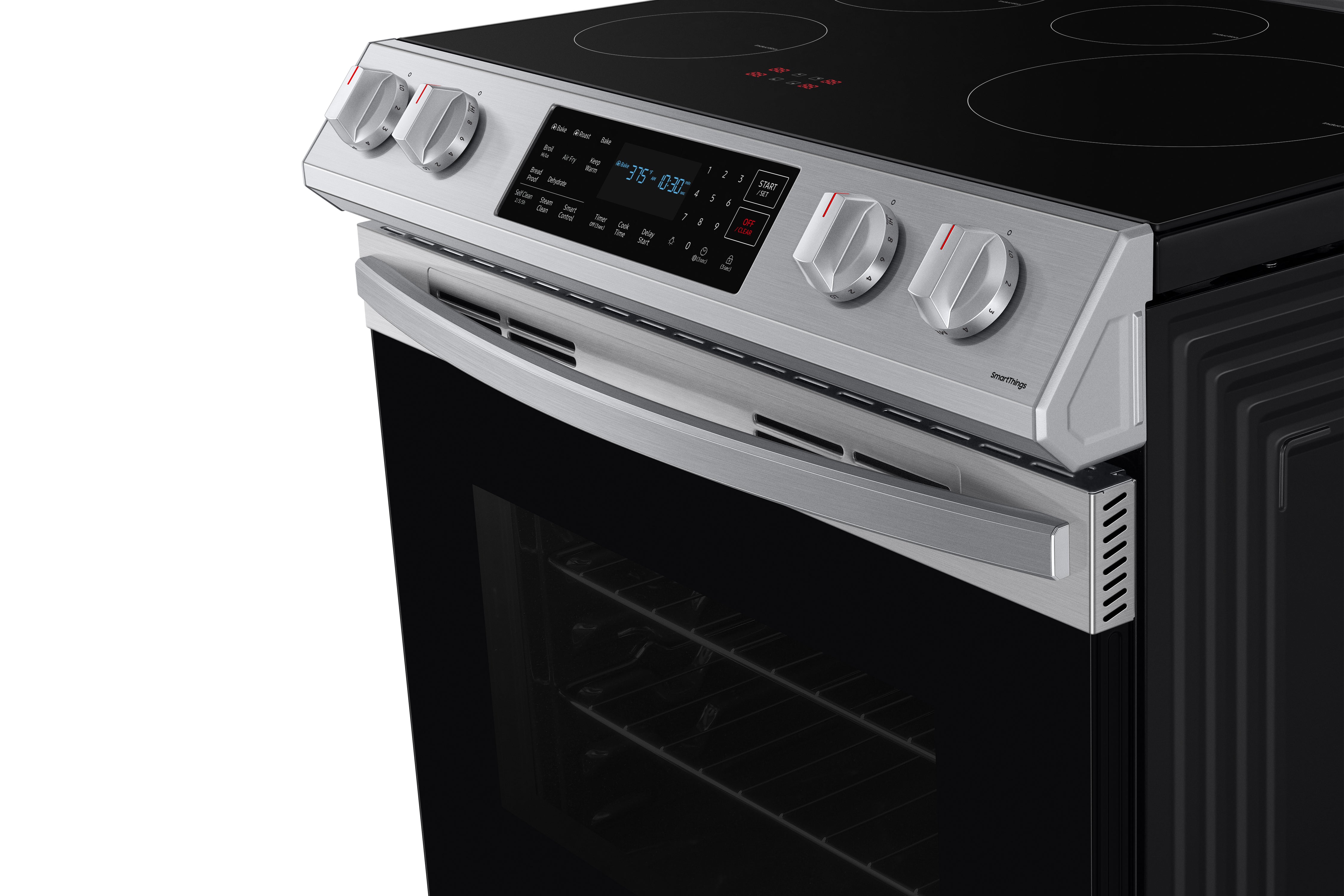 Samsung - 6.3 cu. ft Induction Range in Stainless - NE63B8411SS