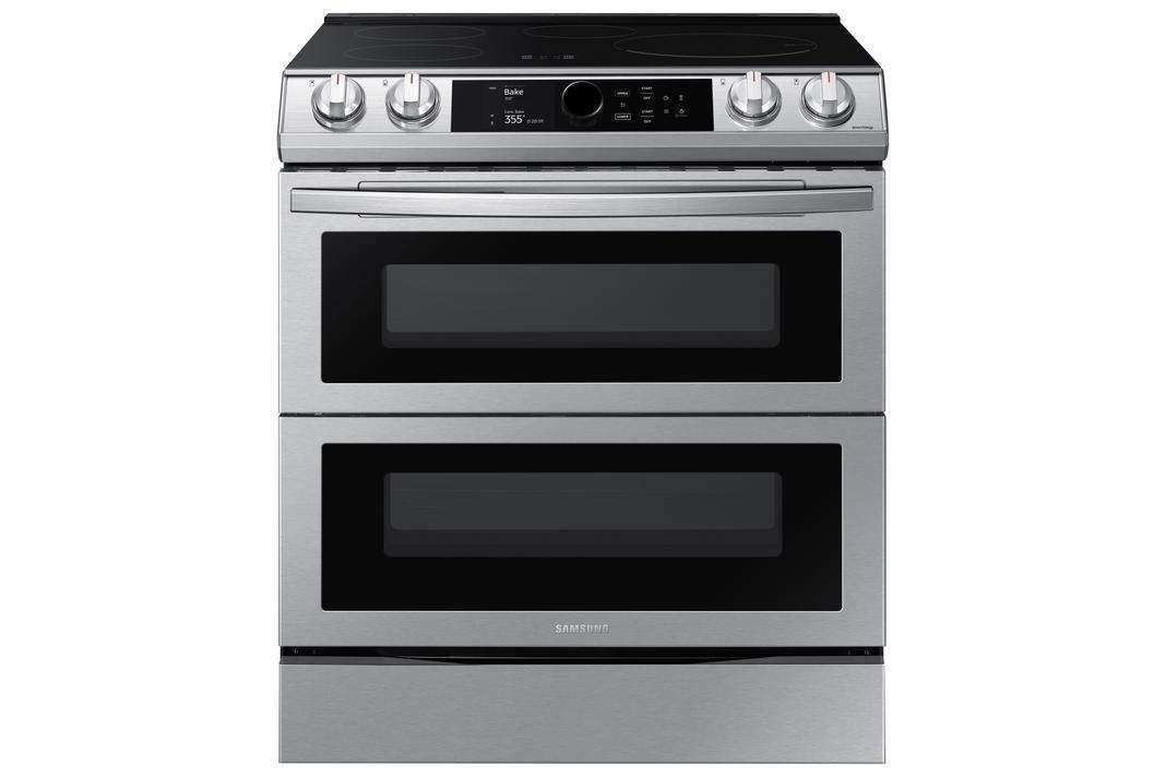 Samsung - 6.3 cu. ft Induction Range in Stainless - NE63T8951SS