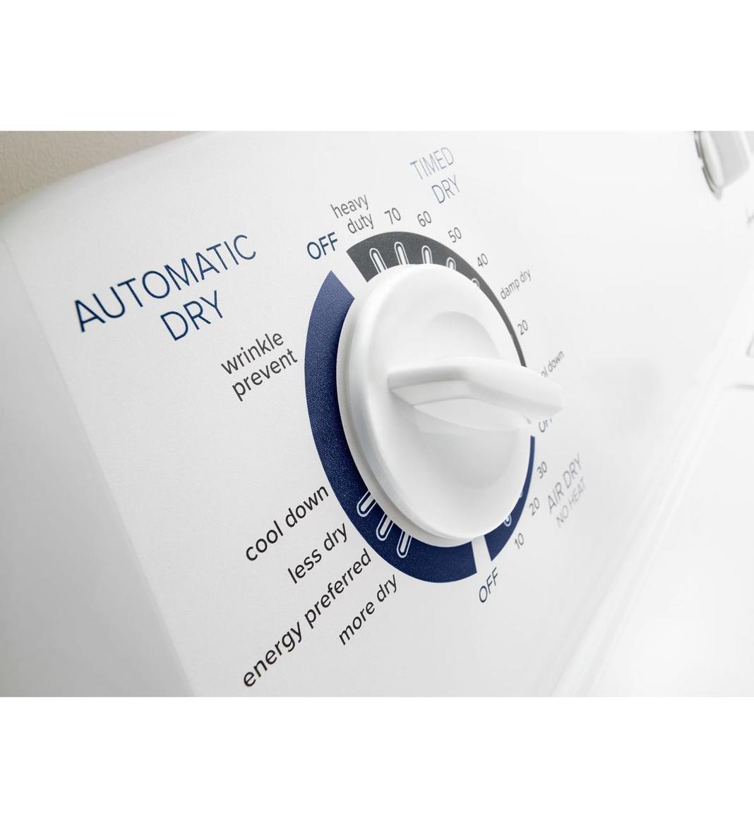 Amana - 6.5 cu. Ft Gas Dryer in White - NGD4655EW