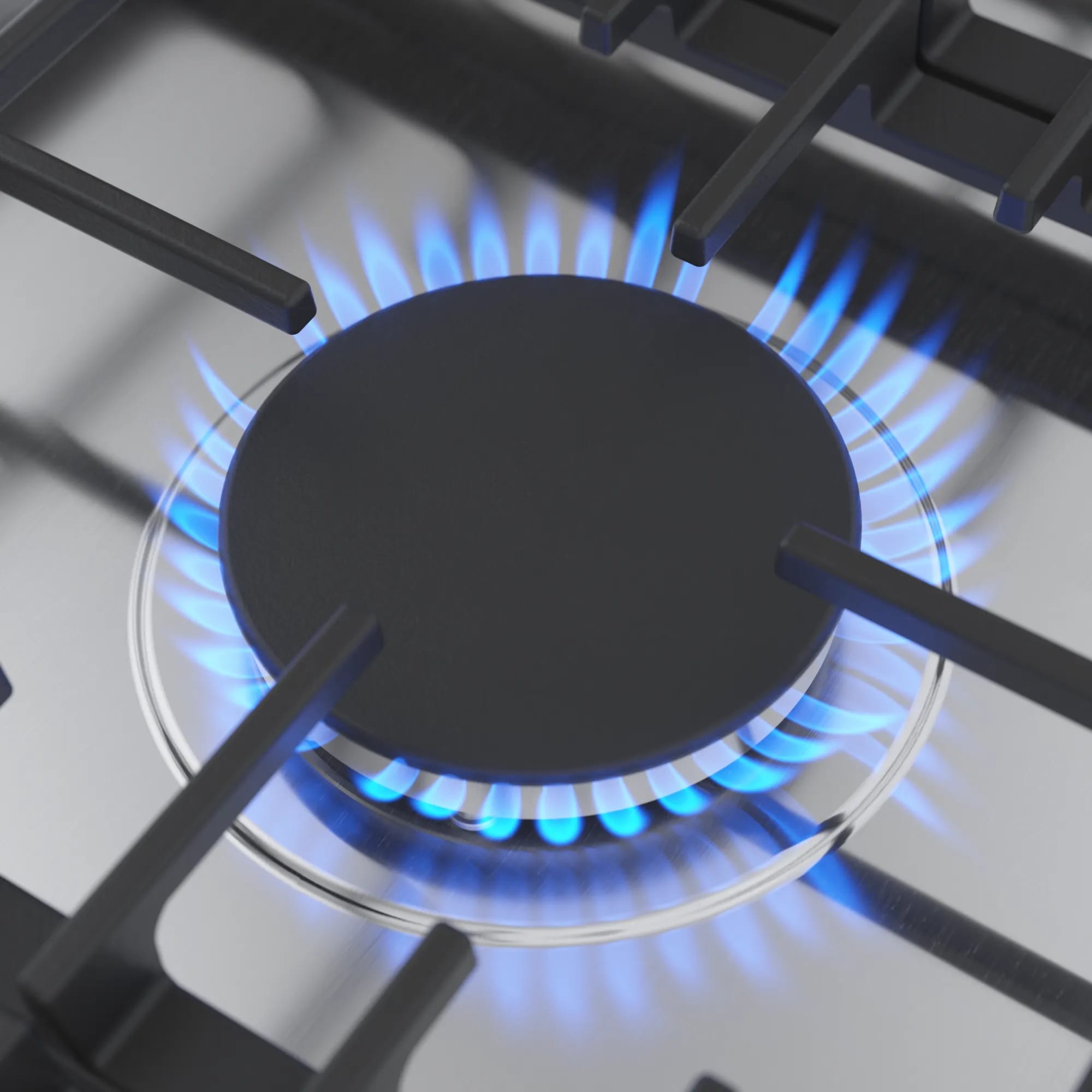 Bosch - 31 inch wide Gas Cooktop in Stainless - NGM5058UC