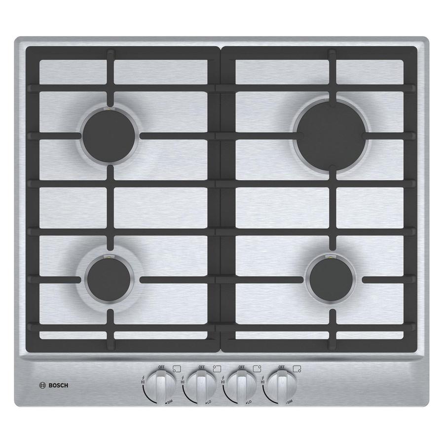 Bosch - 23 inch wide Gas Cooktop in Stainless - NGM5456UC