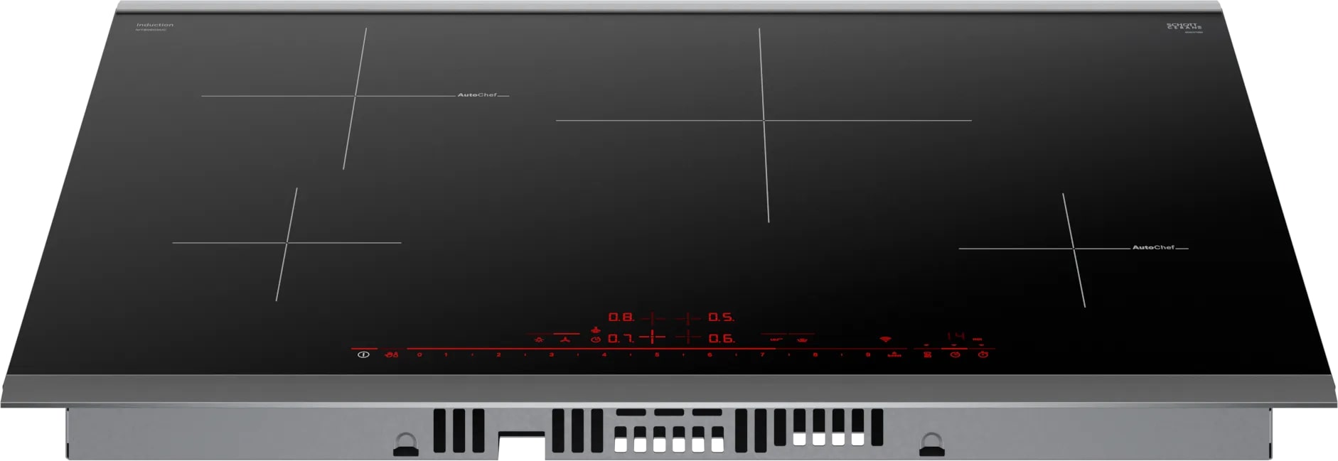 Bosch - 31 inch wide Induction Cooktop in Black - NIT8060SUC