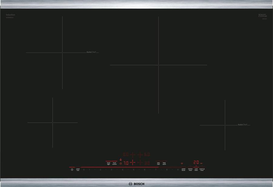 Bosch - 31 inch wide Induction Cooktop in Black - NIT8069SUC