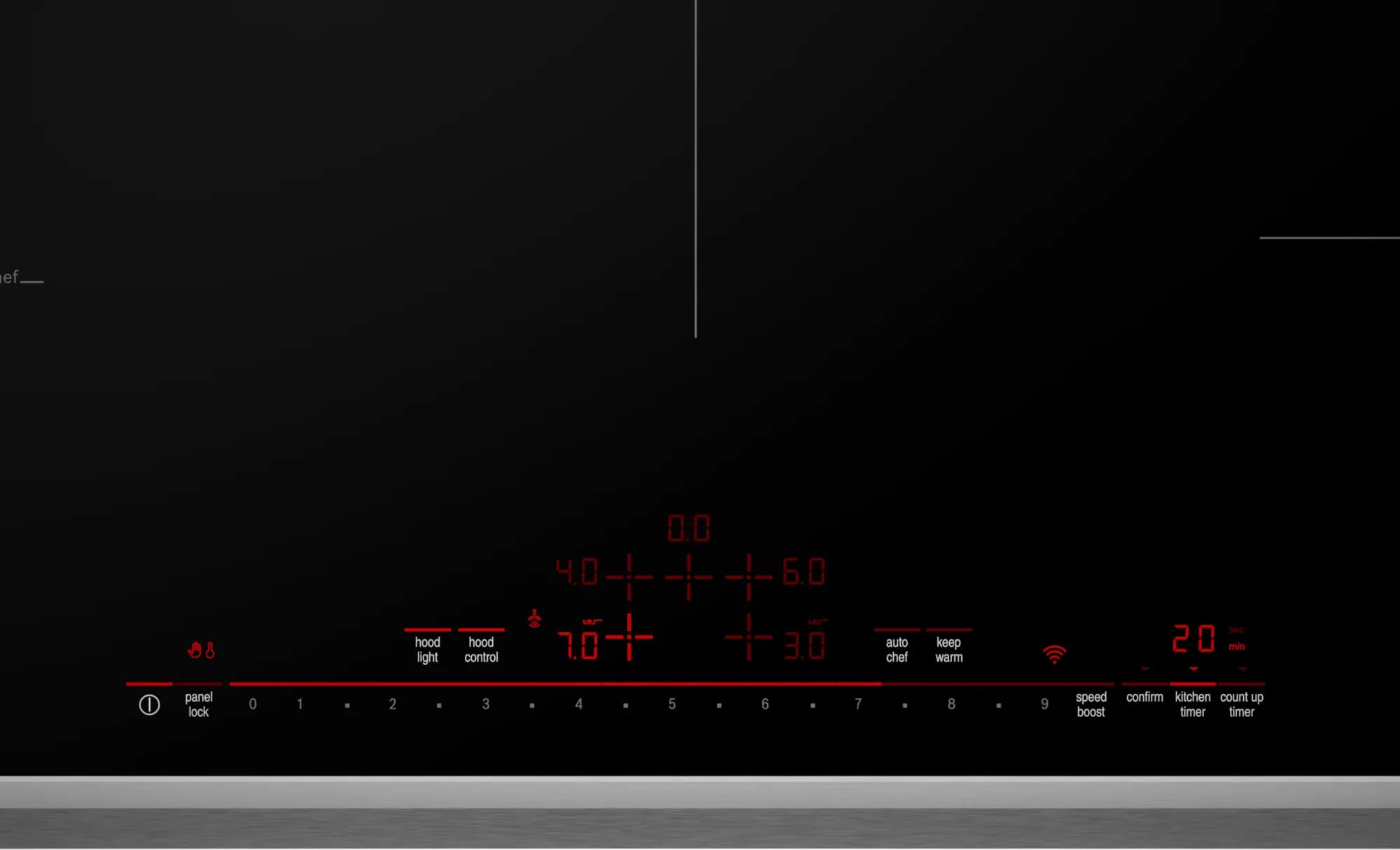 Bosch - 37 inch wide Induction Cooktop in Black - NIT8660SUC