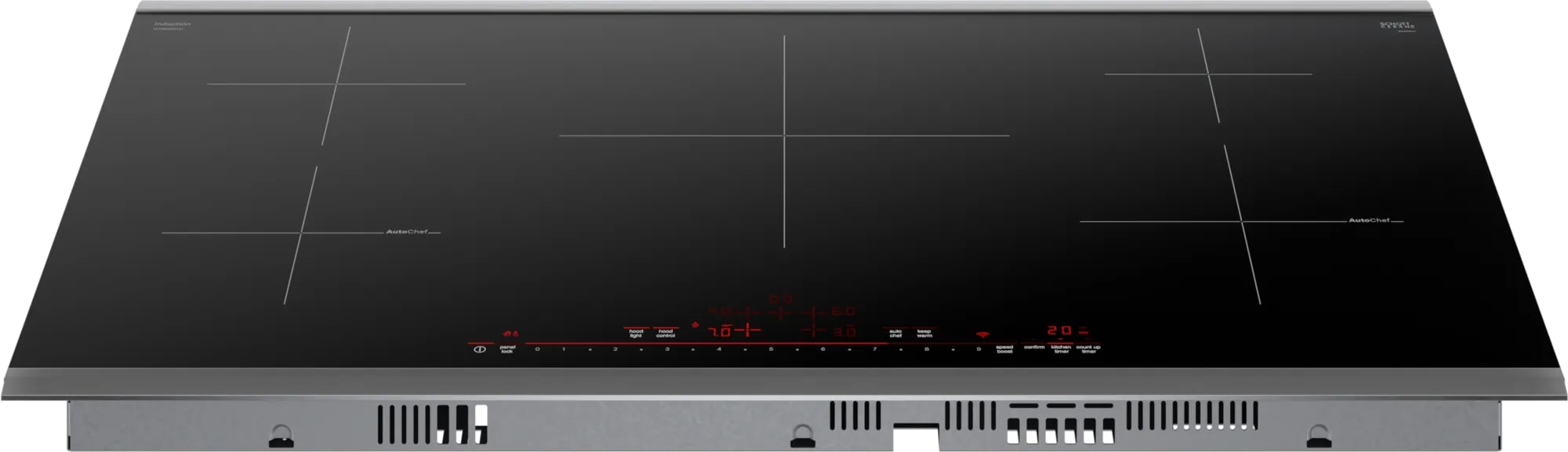 Bosch - 37 inch wide Induction Cooktop in Black - NIT8660SUC