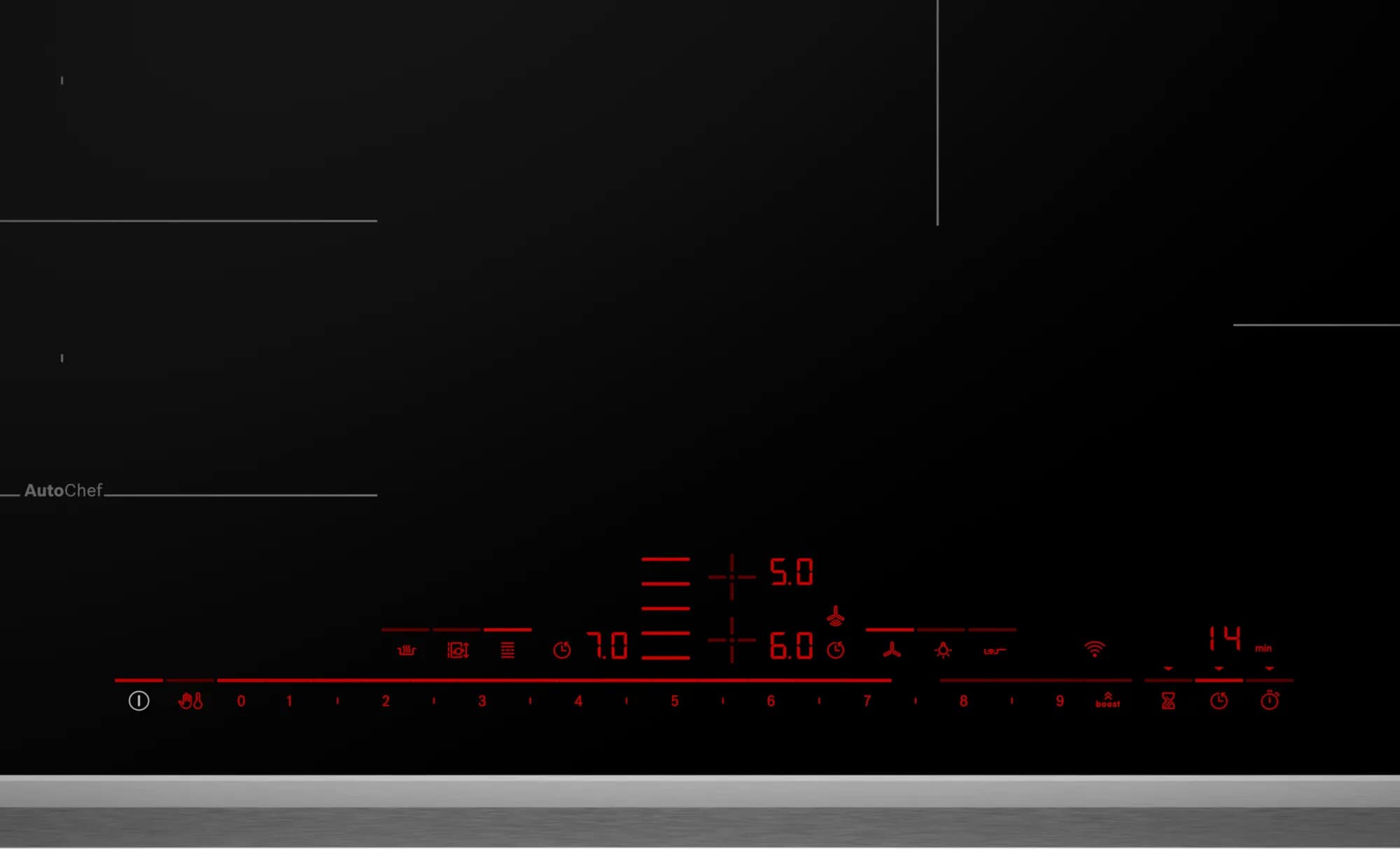 Bosch - 31 inch wide Induction Cooktop in Black - NITP060SUC