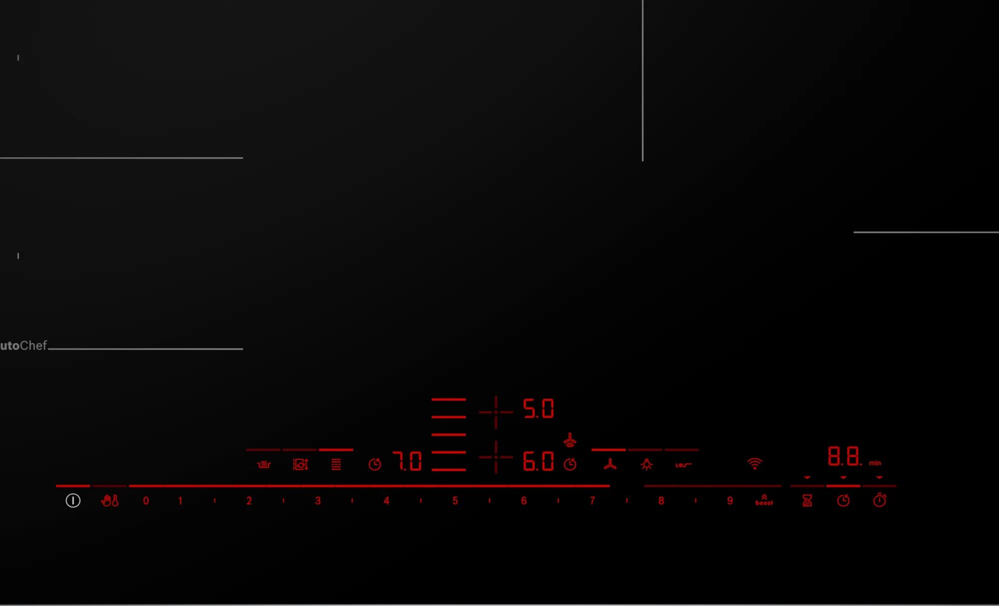 Bosch - 31 inch wide Induction Cooktop in Black - NITP060UC