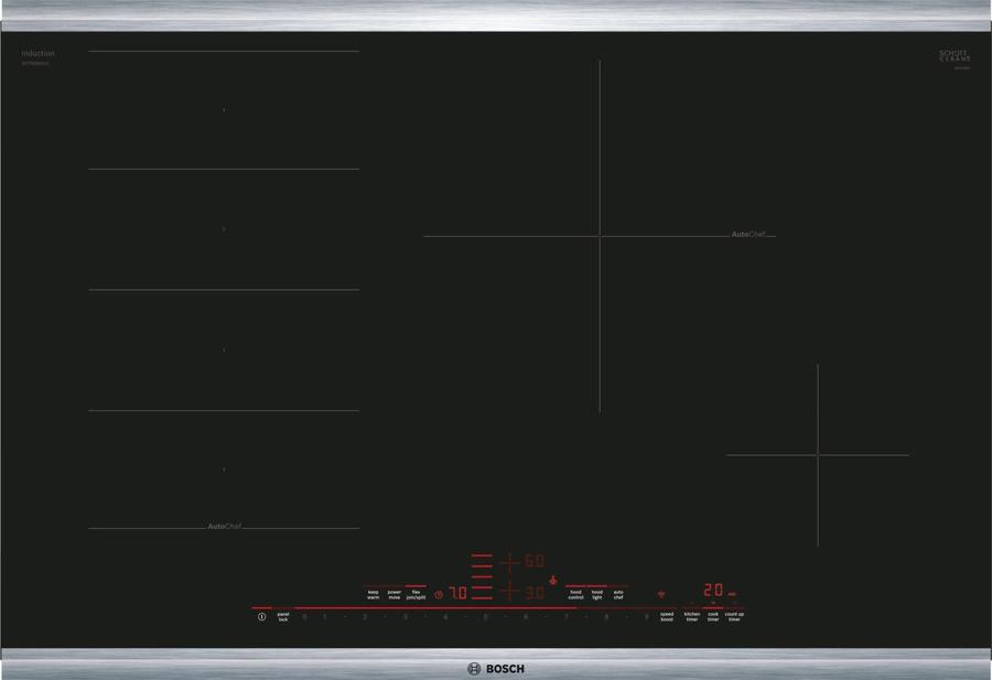 Bosch - 31 inch wide Induction Cooktop in Black Stainless - NITP069SUC