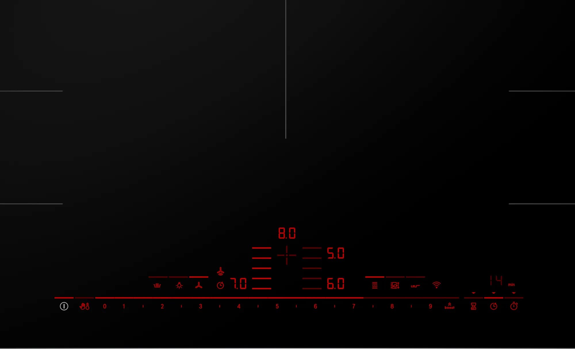 Bosch - 37 Inch Induction Cooktop in Black - NITP660UC