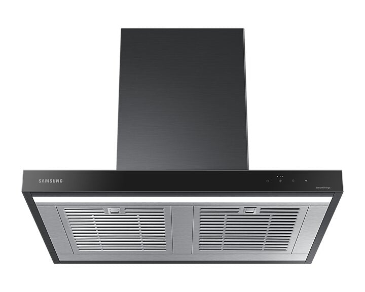 Samsung - 30 Inch 390 CFM Wall Mount and Chimney Range Vent in Black - NK30CB600W33AA