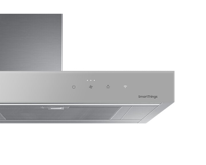 Samsung - 30 Inch 390 CFM Wall Mount and Chimney Range Vent in Grey - NK30CB600WCGAA