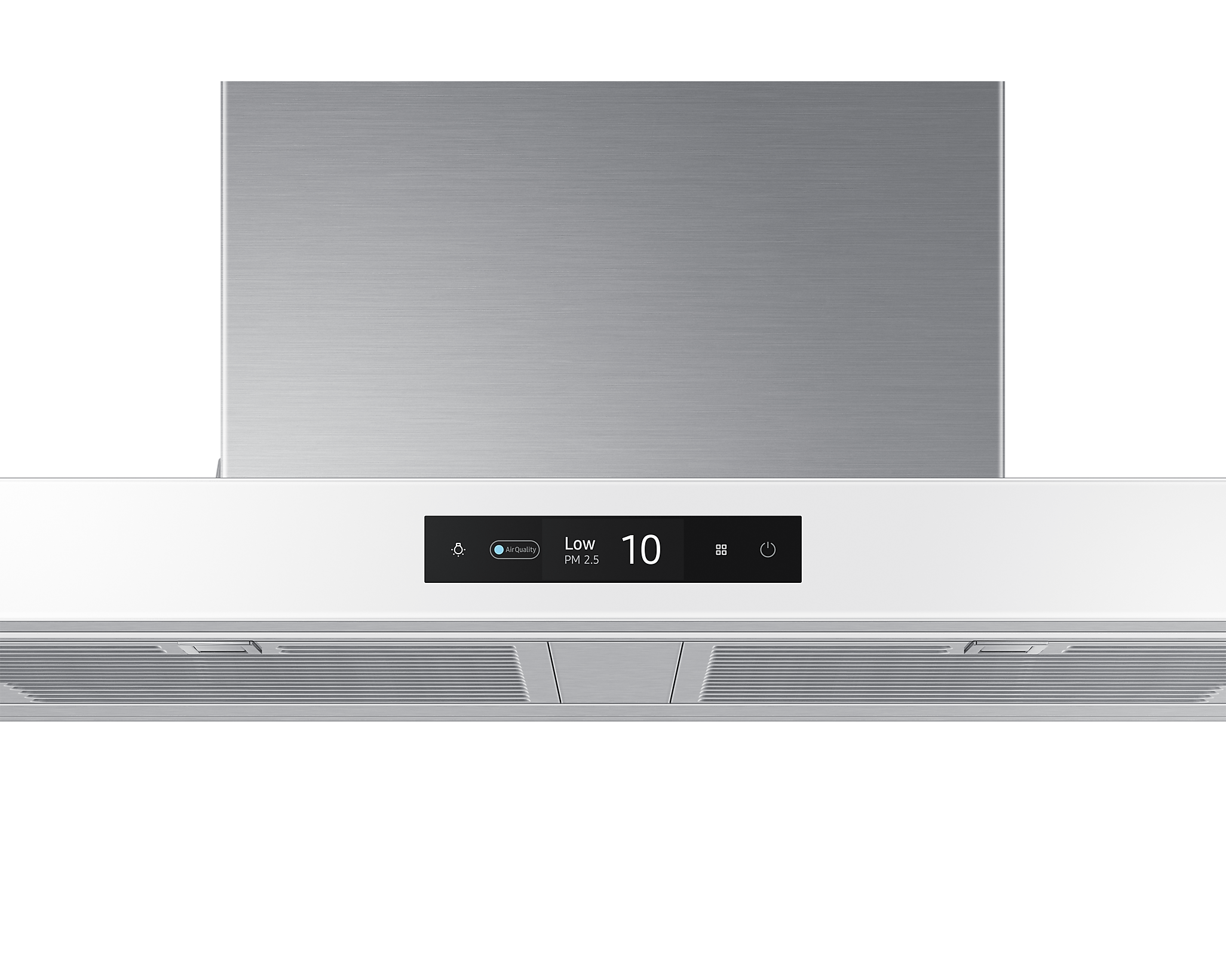 Samsung - 36 Inch 390 CFM Wall Mount and Chimney Range Vent in White - NK36CB700W12AA