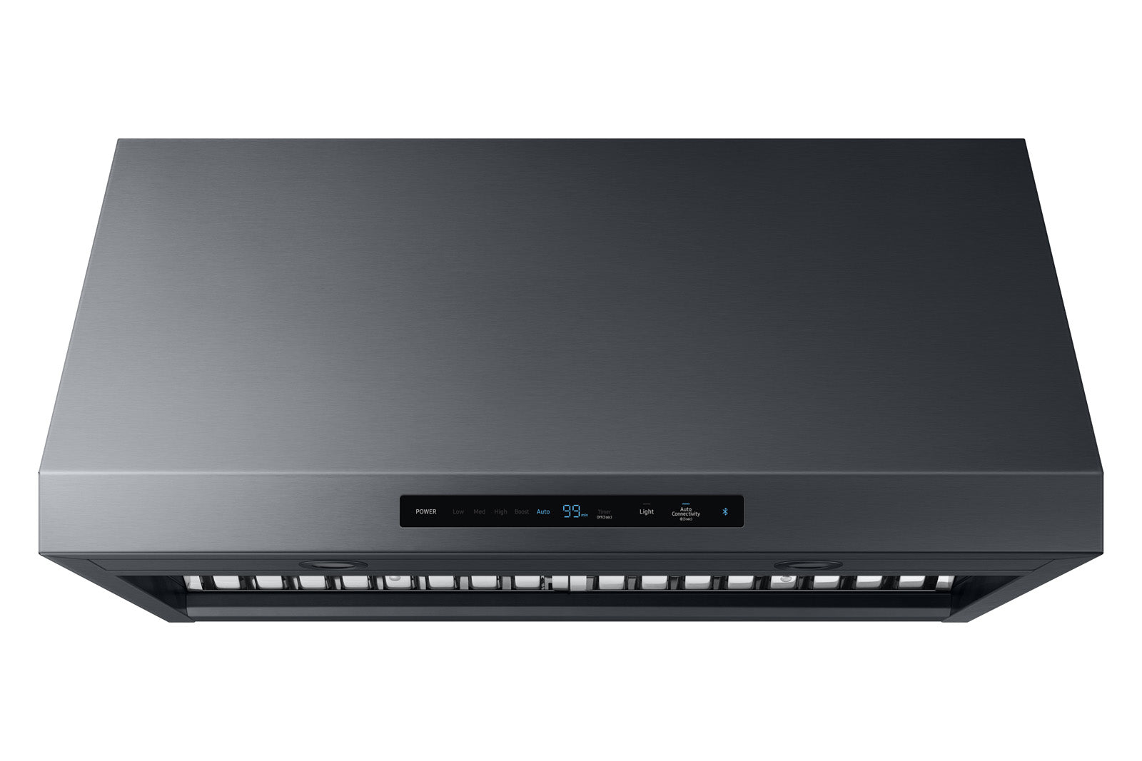 Samsung - 36 Inch 1200 CFM Under Cabinet Range Vent in Black Stainless - NK36R9600CM