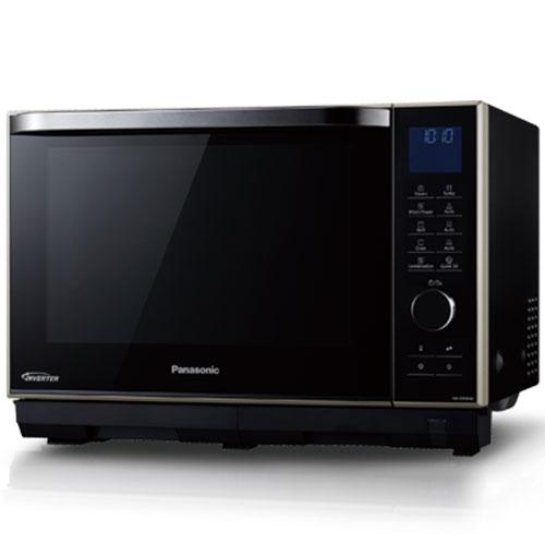 Panasonic - 1 cu. Ft Counter top Microwave in Black - NNDS58HB