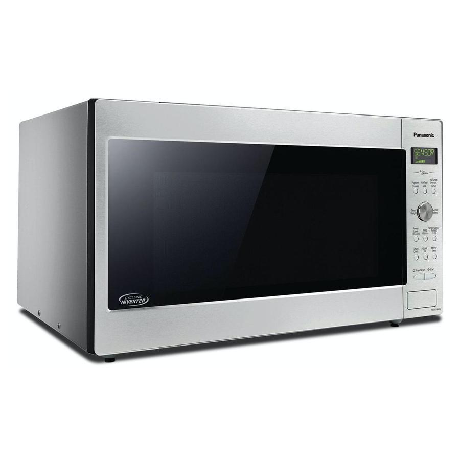 Panasonic - 2.2 cu. Ft Counter top Microwave in Stainless - NNSD965S