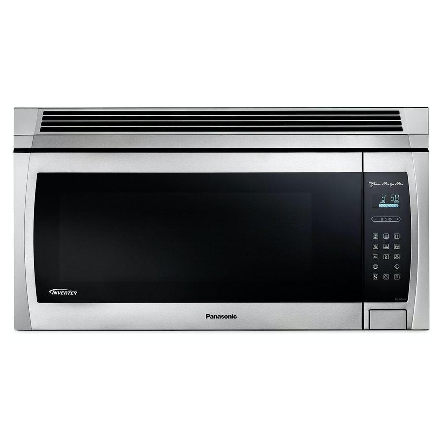 Panasonic - 2 cu. Ft Over the range Microwave in Stainless - NNSE284S