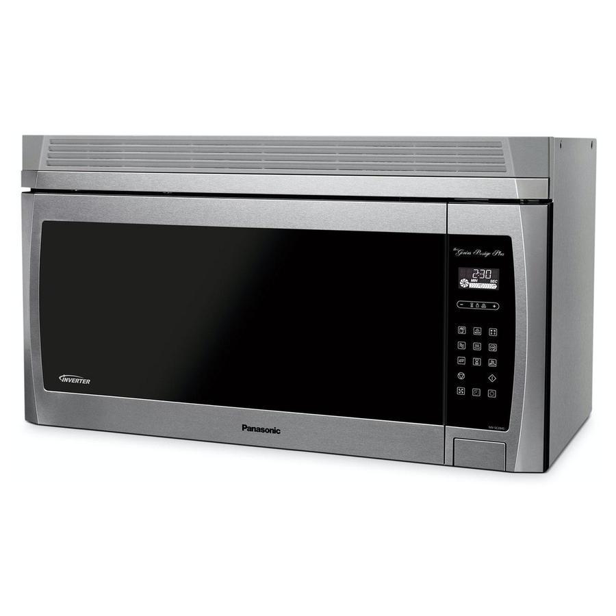 Panasonic - 2 cu. Ft Over the range Microwave in Stainless - NNSE284S