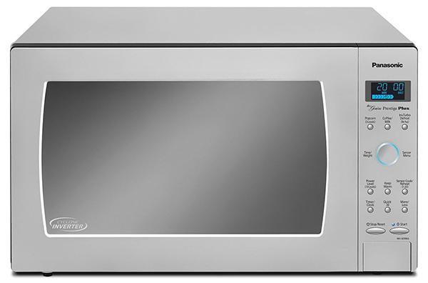 Panasonic - 2.2 cu. Ft Counter top Microwave in Stainless steel - NNSE996S