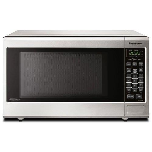 Panasonic - 1.2 cu. Ft Counter top Microwave in Stainless steel - NNST681SC